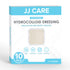 JJ CARE Hydrocolloid Dressing (Pack 10) - 4x4 Hydrocolloid Bandages with Border